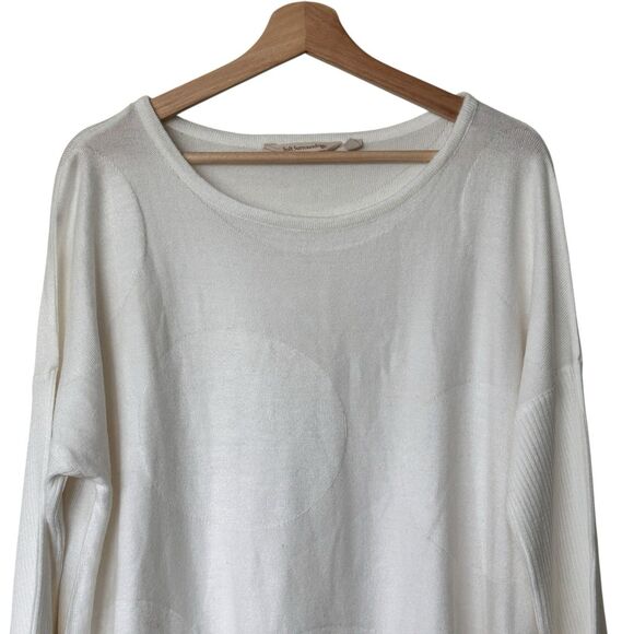 Soft Surroundings Luisa Tunic Top White Circle Pattern Size XL - Picture 3 of 9